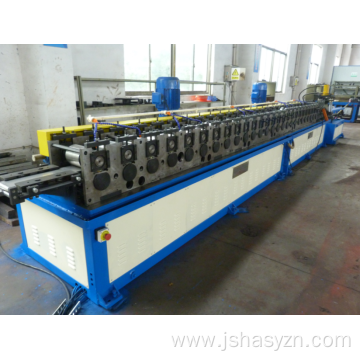 Electrical cabinet side beam profile forming machine